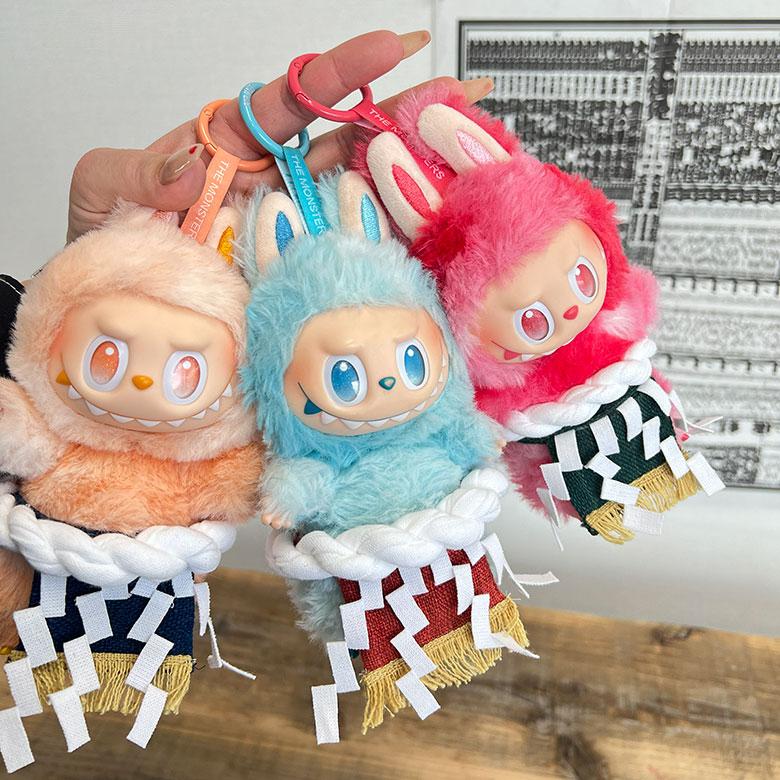 相撲 横綱 15cm ラブブ labubu 服 着せ替え 着せ替え人形 ぬいぐるみ