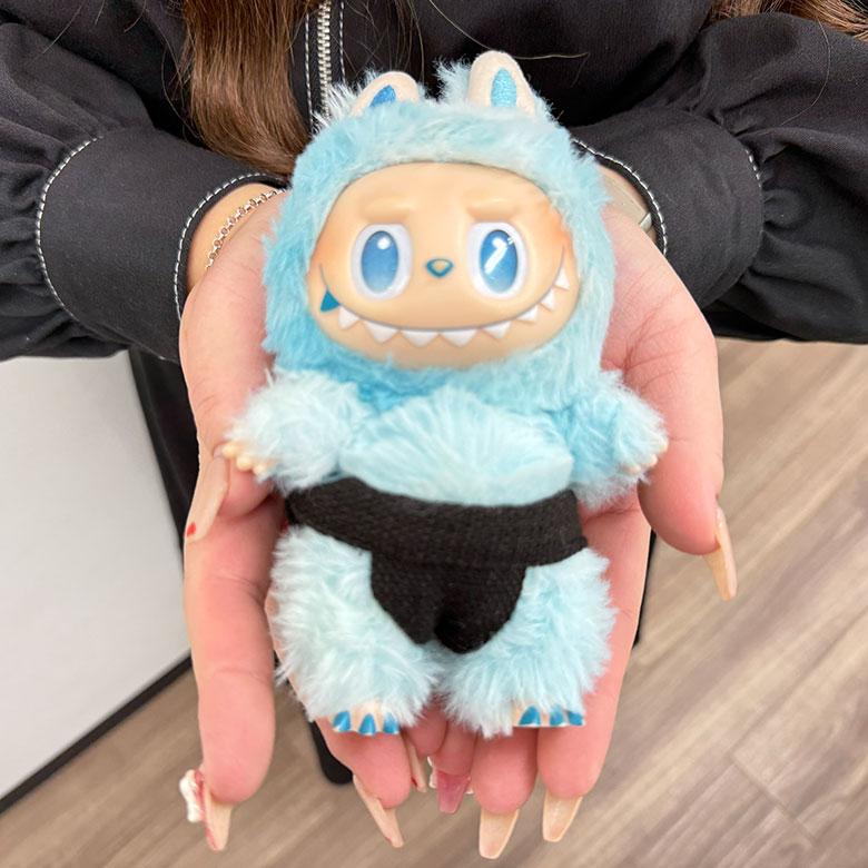 相撲 廻し 15cm ラブブ labubu 服 着せ替え 着せ替え人形 ぬいぐるみ