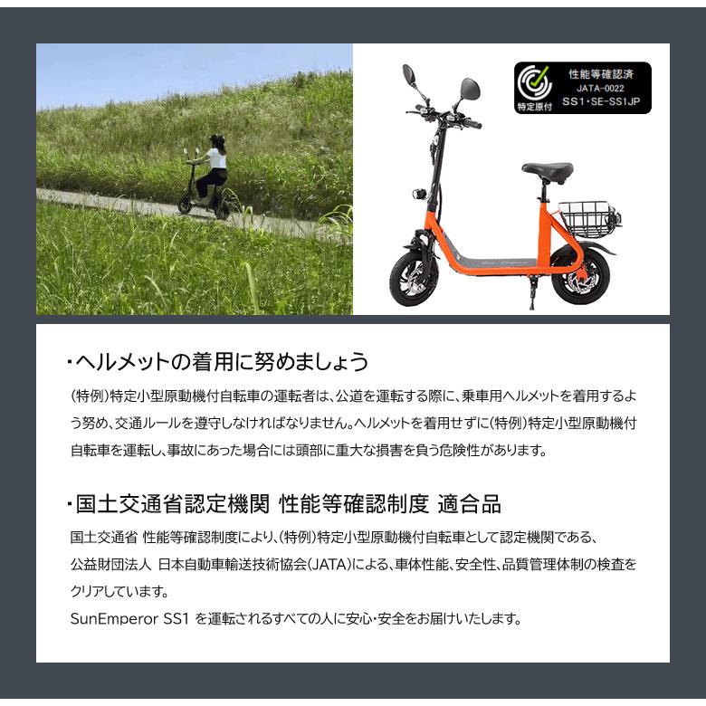 特例特定小型原動機付自転車SS1 免許不要 電動キックボード 電動