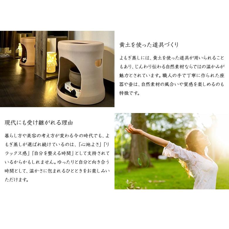 Richesse 黄土よもぎ蒸しフルセット スターターセット フルセット