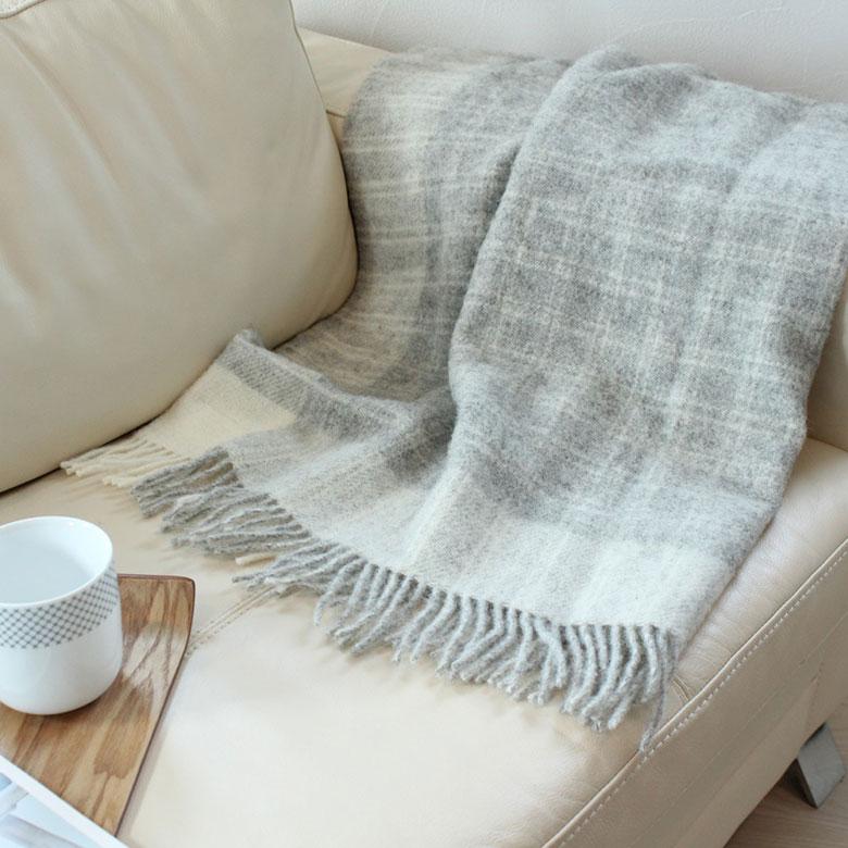 Silkeborg Uldspinderi シルケボー ハーフケット 85×130cm ウルド