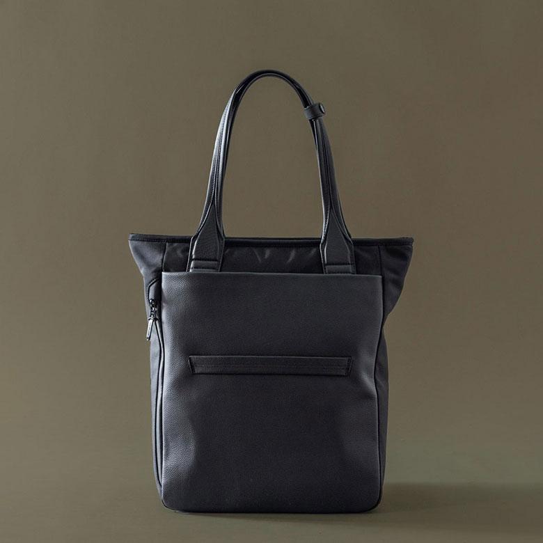 BROSKI AND SUPPLY En Noble トートバッグ 手提げ 16インチPC対応 縦型