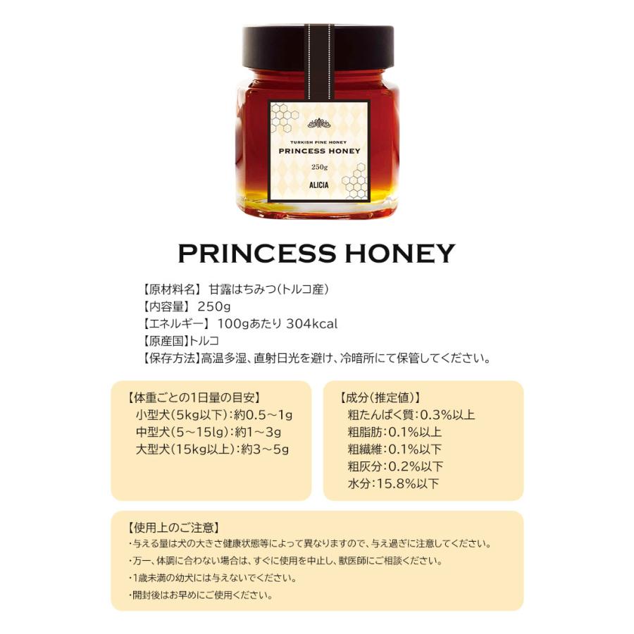 ALICIA アリシア PRINCESS HONEY プリンセスハニー 280g 約8ヵ月分