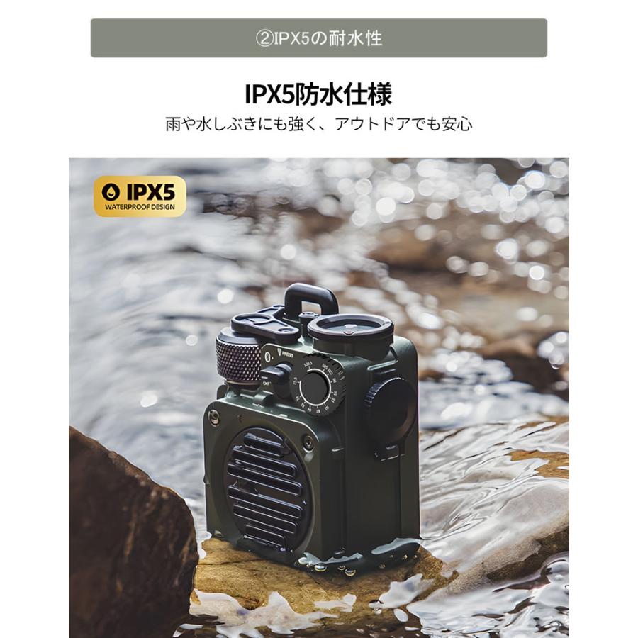 MUZEN Wild Mini 第3世代 Gen3 Bluetoothスピーカー FMラジオ モバイル