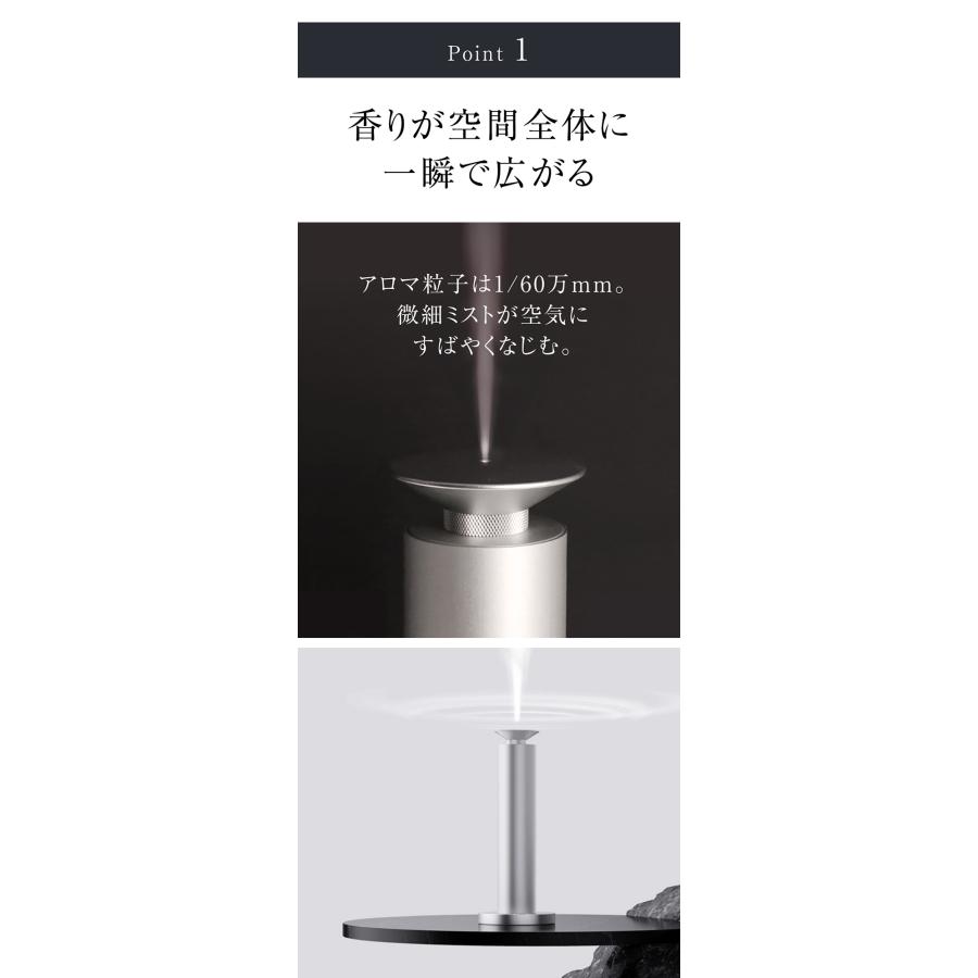新品コードレス真空式ディフューザー The Shine Mist SANDER SANDER The Shine Mist アロマディフューザー サンダー シャインミスト