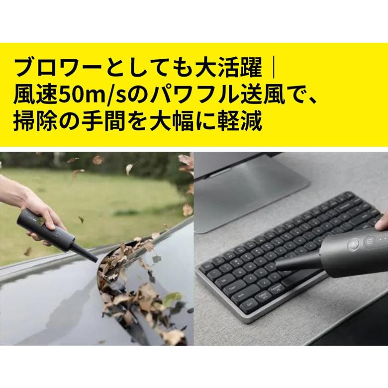 HOTO 4WAY 小型エアクリーナー Pro 20000Pa 強力吸引力 車 掃除機