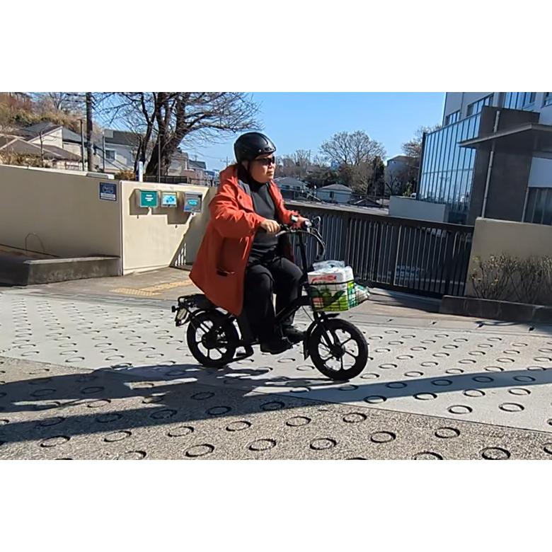 特定小型原動機付自転車MOPERO 4U モペロフォーユー こがない自転車 ママチャリ型 免許不要 公道走行 16歳以上 コンセント充電 通勤 |  | 07