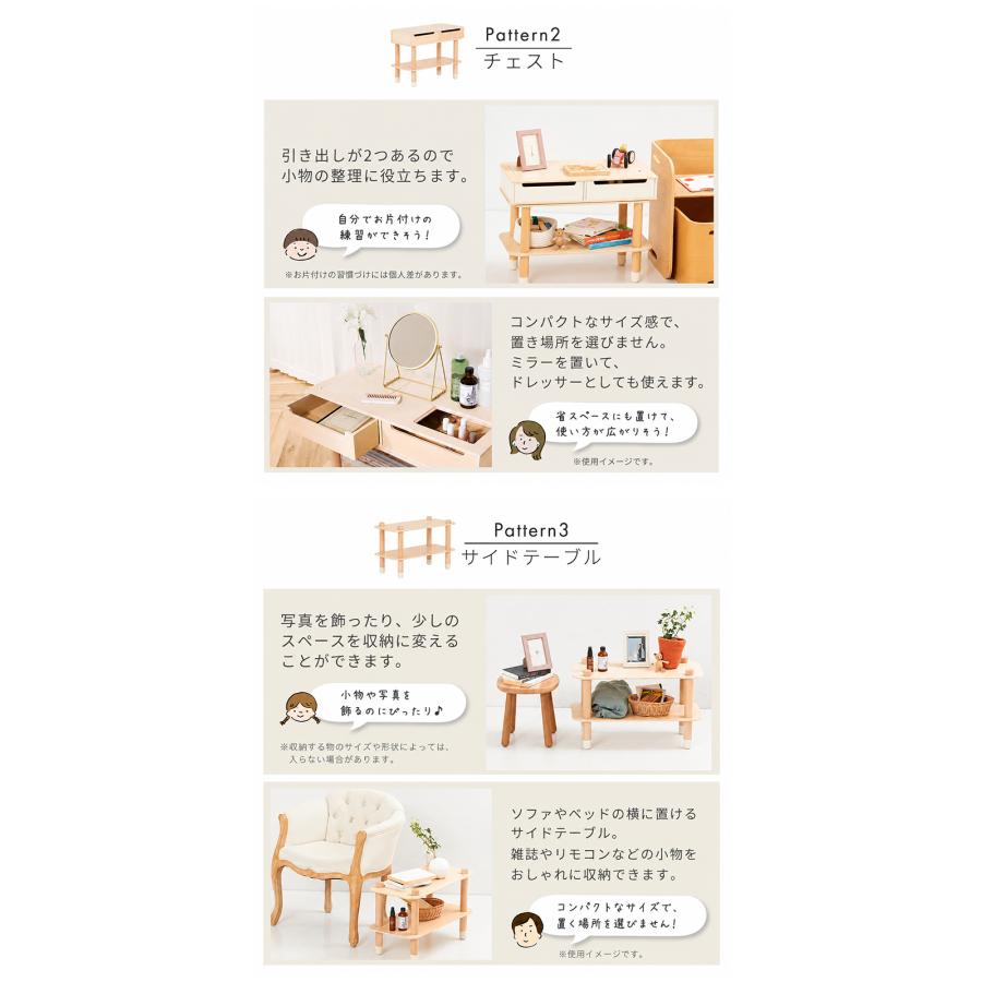 コロコロキッチン 成長後も使える3WAY おままごとキッチン ホップル