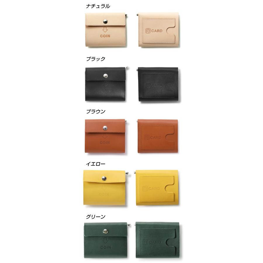 JOLI ALL LEATHER ITEMS お札とカードが入るコインキャッチャー 財布