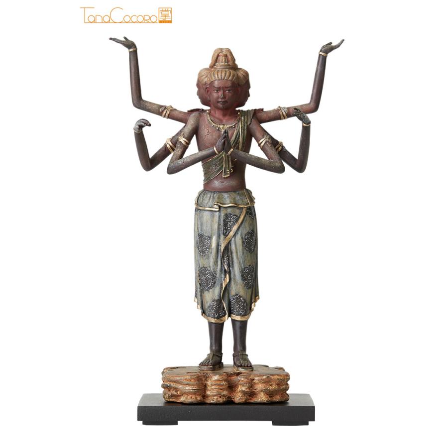 イスム 阿修羅 TanaCOCORO[掌] 置物 細密細工 仏像 仏教美術 イSム（イスム）仏像フィギュア インテリア TanaCOCORO[掌
