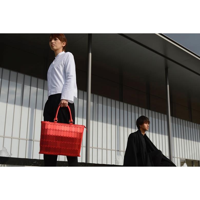 トートバッグ 伝統工芸 メンズ Samurai Armor Bag TOTE MITSUHIDE 甲冑バッグ 甲冑鞄 武将 歴史 好き マニア おしゃれ お洒落 送料無料の画像