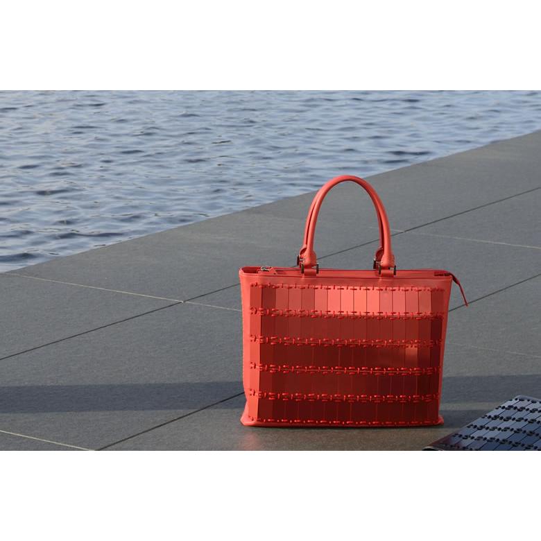 トートバッグ 伝統工芸 メンズ Samurai Armor Bag TOTE MITSUHIDE 甲冑バッグ 甲冑鞄 武将 歴史 好き マニア おしゃれ お洒落 送料無料の画像