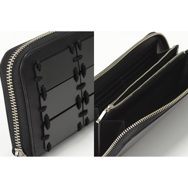長財布 伝統工芸 メンズ Samurai Armor Bag Round zipper wallet
