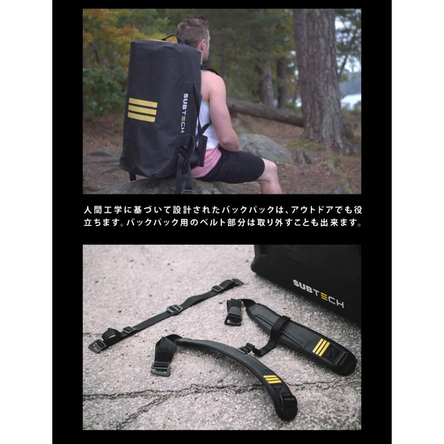 完全防水 バッグ SUBTECH PRO DRYBAG 45L（SIS付き） バックパック