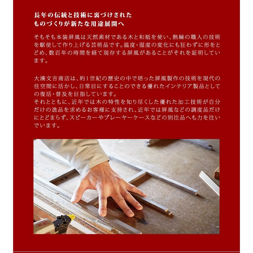 全国送料無料四尺二曲金屏風(縁なし)「ウルトラマン富士山