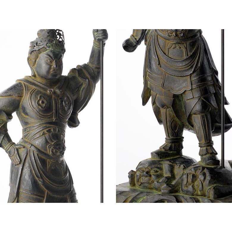 インテリア 雑貨 置物 フィギュア 仏像ワールド 上杉謙信 泥足毘沙門天 武将 戦国 守護本尊 青銅製 ブロンズ 最強武将 送料無料 Iso1001 想いを繋ぐ百貨店 Tsunagu 通販 Yahoo ショッピング