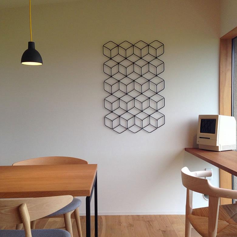 Wall Deco L グッドデザイン賞 Fe-12100 有名ドラマで登場 アイアン