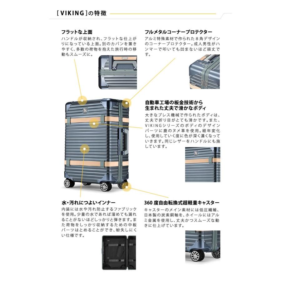 LANZZO VIKING 24インチ ランツォ スーツケース 47L Mサイズ