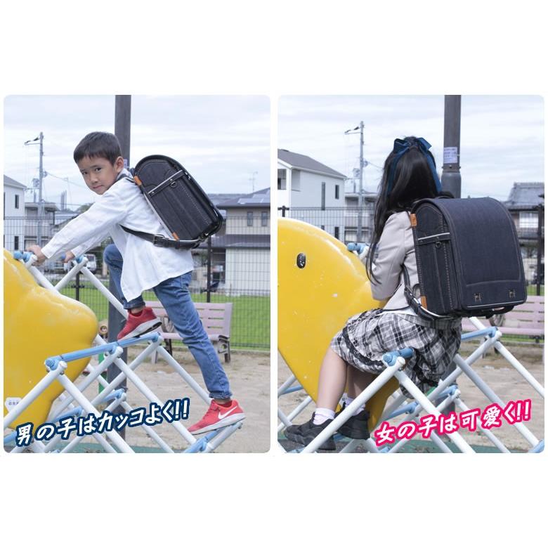 デニムランドセル 村瀬鞄行×araiyan ヴィンテージ アライヤン