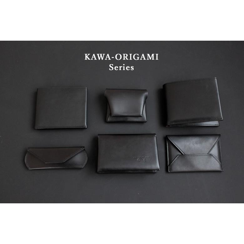 ロータス カードウォレット二宮五郎商店財布 薄型 KAWA-ORIGAMI（R）シリーズ ホーウィン レザー 本革 財布 小銭入れなし 折り紙 カードケース 送料無料｜offer1999｜12