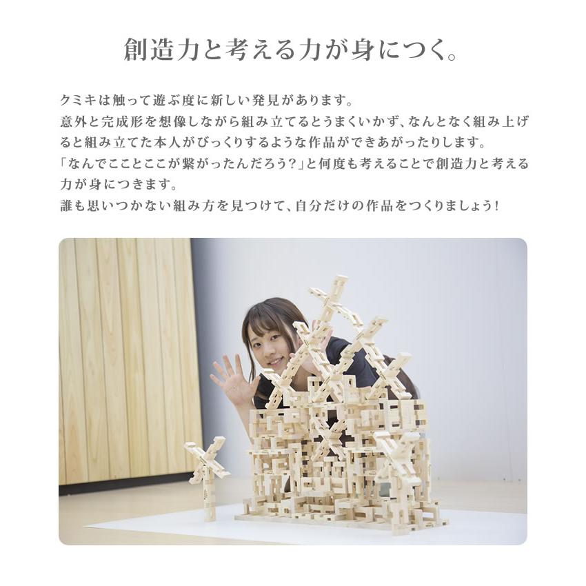 きみたつクミキ 50個入 Kimitatsu 木のおもちゃ 組み木 知育玩具 知恵 脳トレ 教育 知育 木製 おもちゃ 国産木工玩具 天然素材 送料無料_8