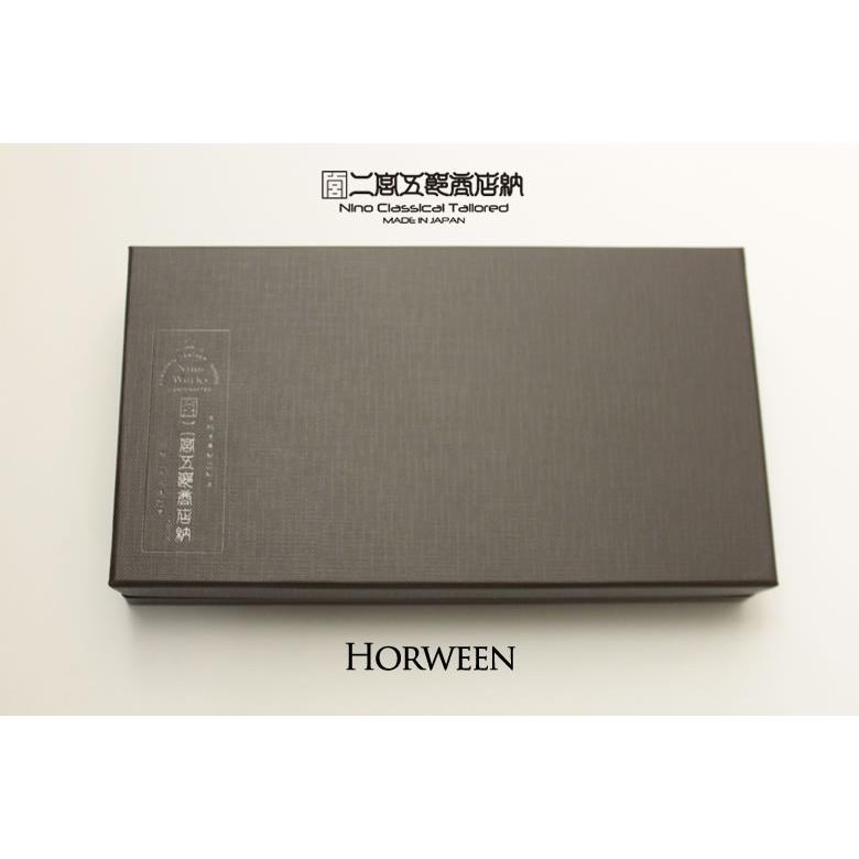 二宮五郎商店マスターウォレット フルホーウィン 長財布 札入れ メンズ レザー サイフ カードポケット HORWEEN Mens 本革 小銭入れなし送料無料の画像