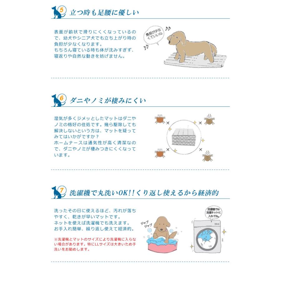 ホームナース M 小型犬〜小柄な中型犬サイズ 介護マット 床ずれ 予防