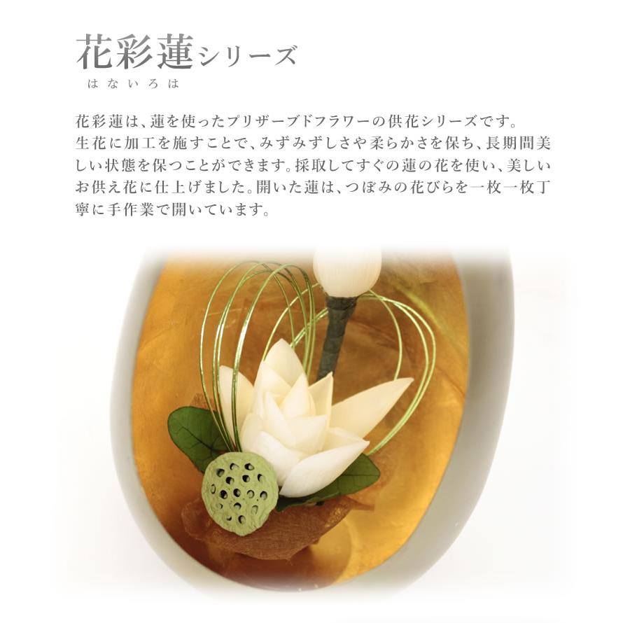 花彩蓮（はないろは）蓮の趣 Mサイズ アトリエ・モノ HANAIROHA 仏壇