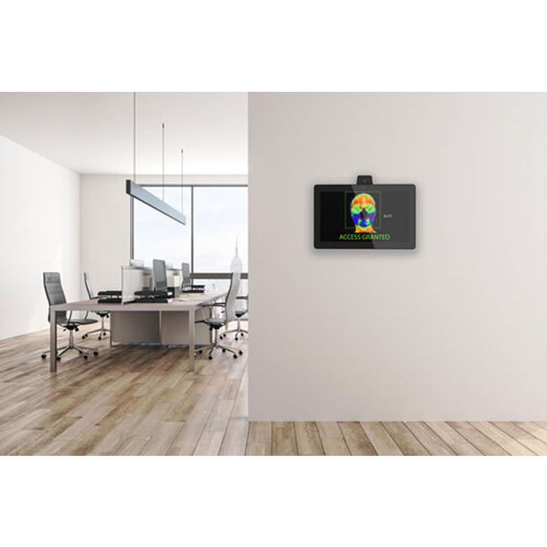 非接触型スピードAIサーモタブレット【TAURI】　体温 非接触型スピードAIサーモタブレット TAURI15inch＋専用スタンドセット