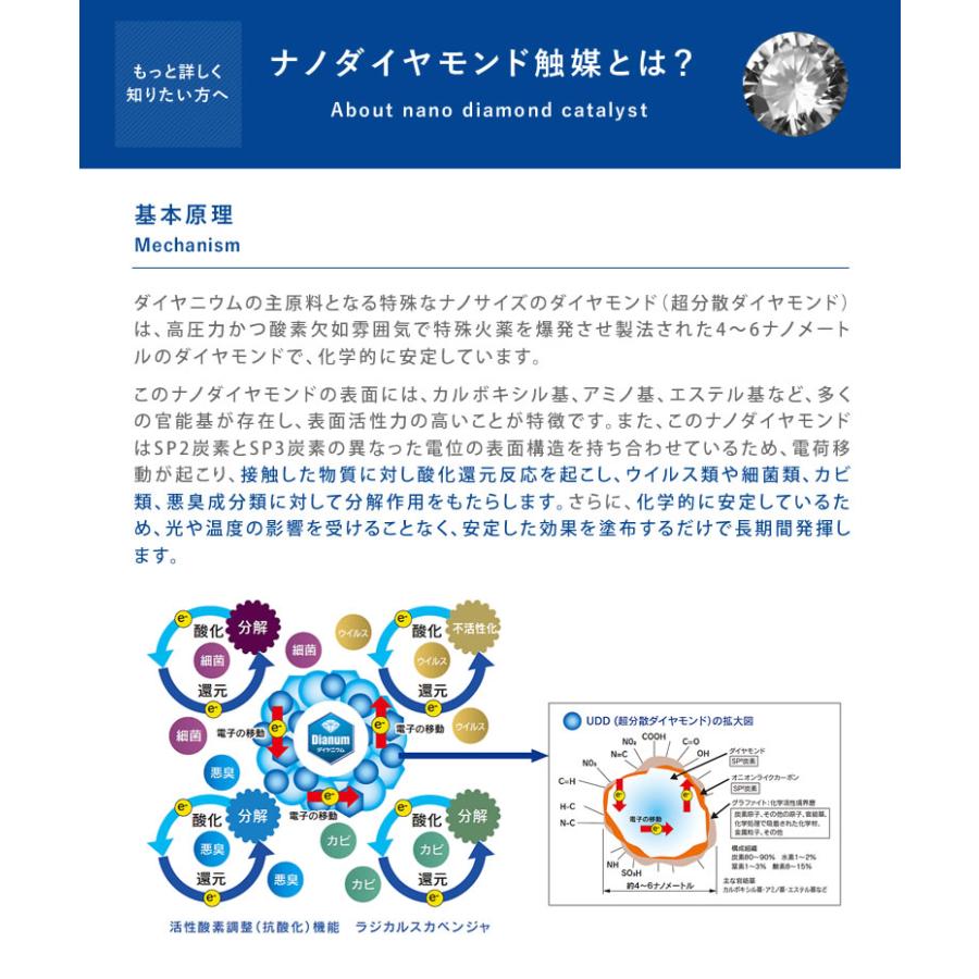 ダイヤニウム・スプレー 無香料 180ml ダイヤモンド抗菌化スプレー