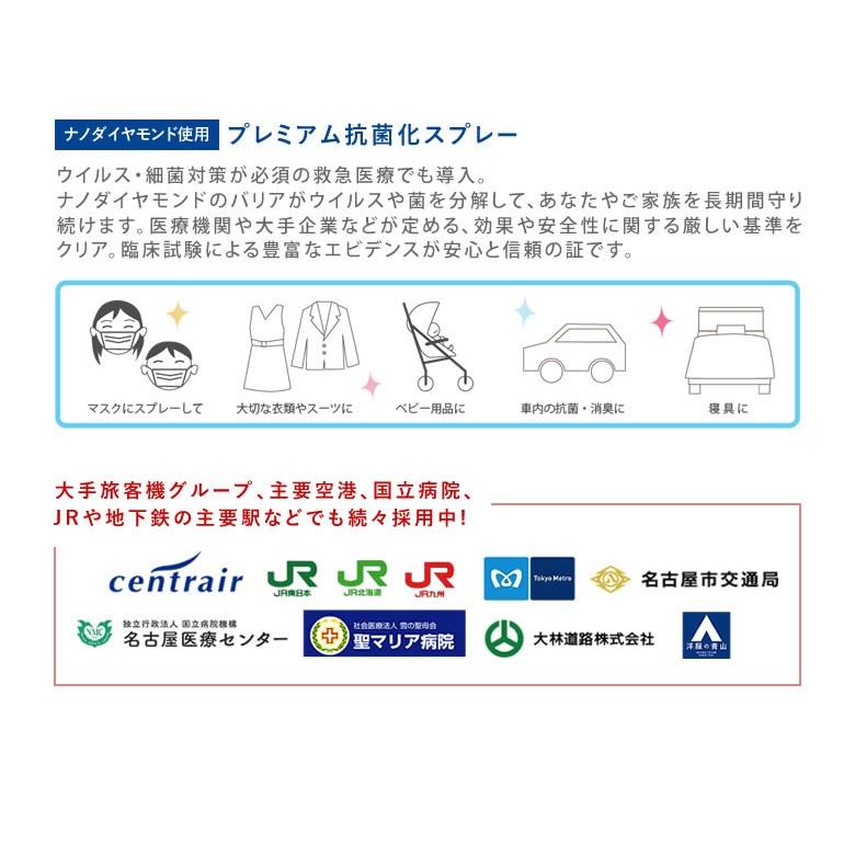 ダイヤニウム・スプレー 香料入り 500ml 詰換え用 ダイヤモンド抗菌化スプレー Dianum 抗ウィルス 抗菌化 消臭 スプレー 安全 日本製 防カビの画像