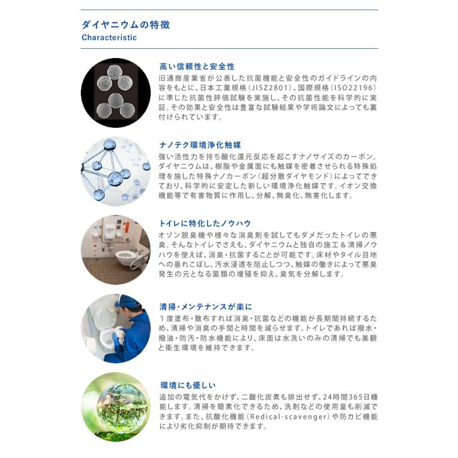 ダイヤニウム・スプレー 香料入り 500ml 詰換え用 ダイヤモンド抗菌化スプレー Dianum 抗ウィルス 抗菌化 消臭 スプレー 安全 日本製 防カビの画像