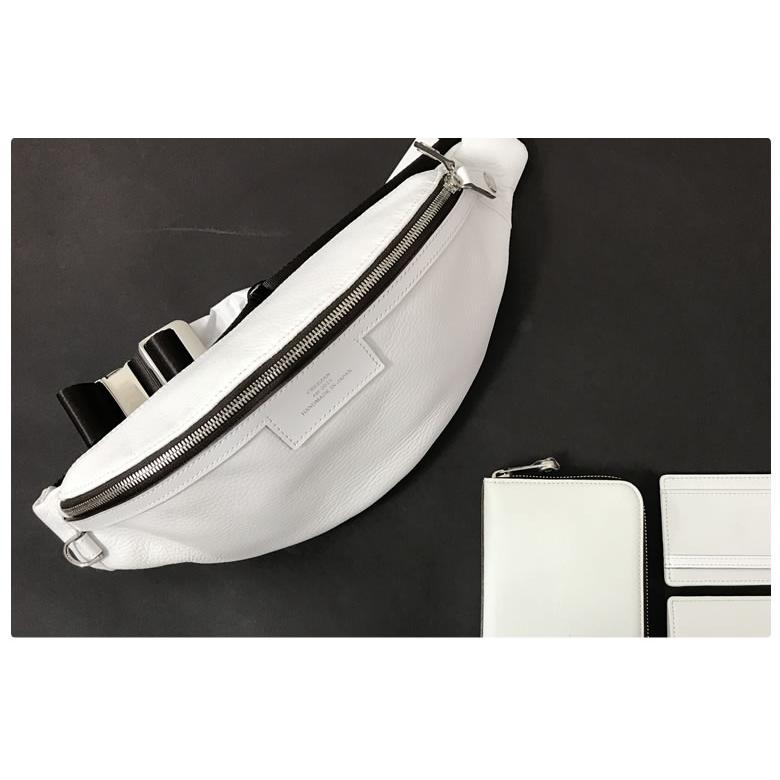 極美品！CREEZAN JETTER BUM BAG ホワイト　シボレザー CREEZAN JETTER BODY BAG | 豊岡鞄公式オンラインストア - Artisan