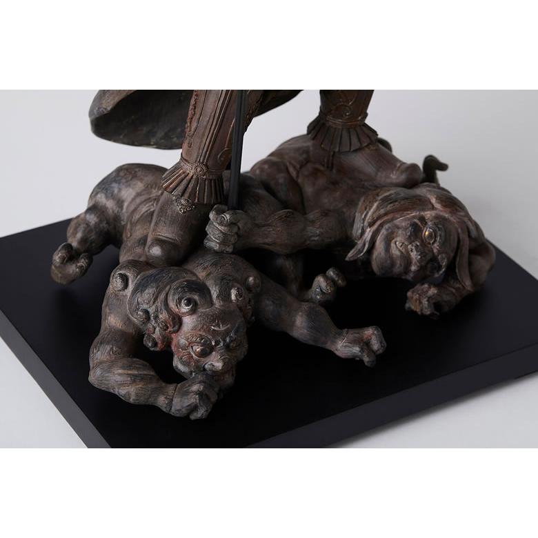 インテリア 雑貨 置物 フィギュア イSム（イスム）毘沙門天 凛とした姿