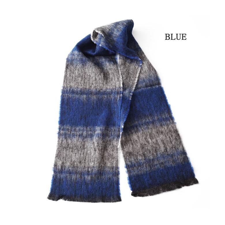 老舗イタリアブランド/在庫限りaltea・アルテアグラデーションマフラー