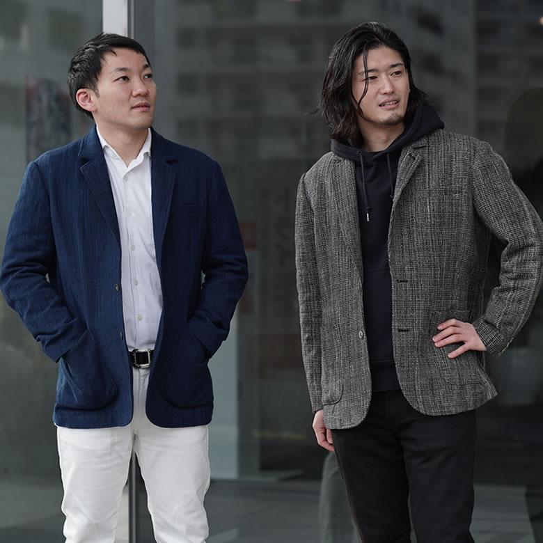 TAILORED JACKET テーラードジャケット Shoku [s・d・w] ラオスの手 