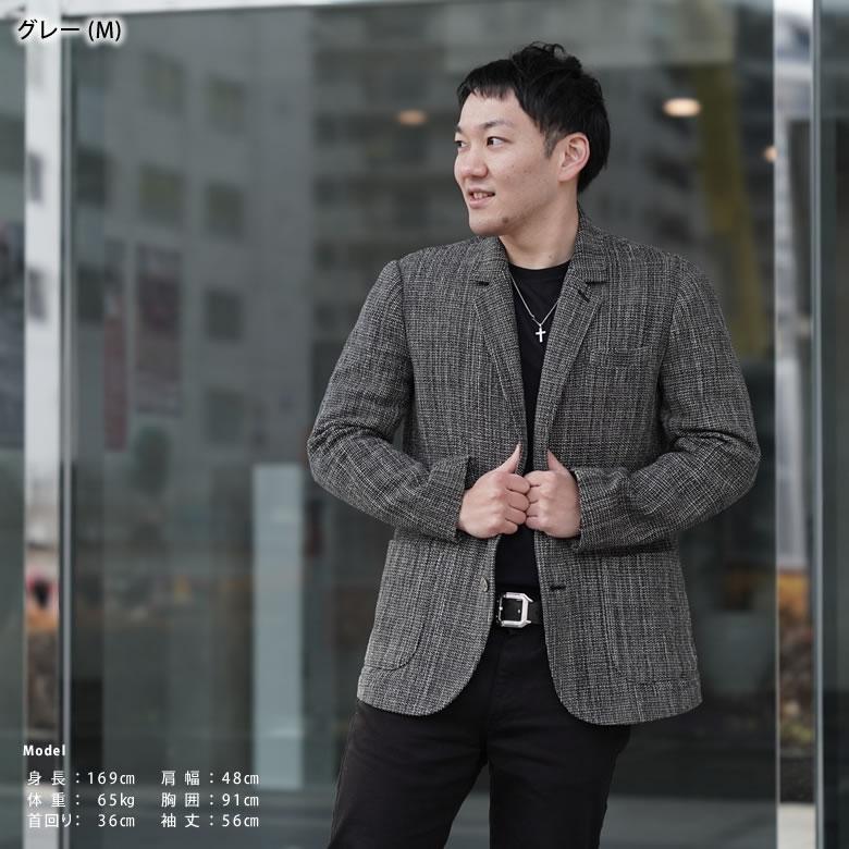 TAILORED JACKET テーラードジャケット Shoku [s・d・w] ラオスの手 