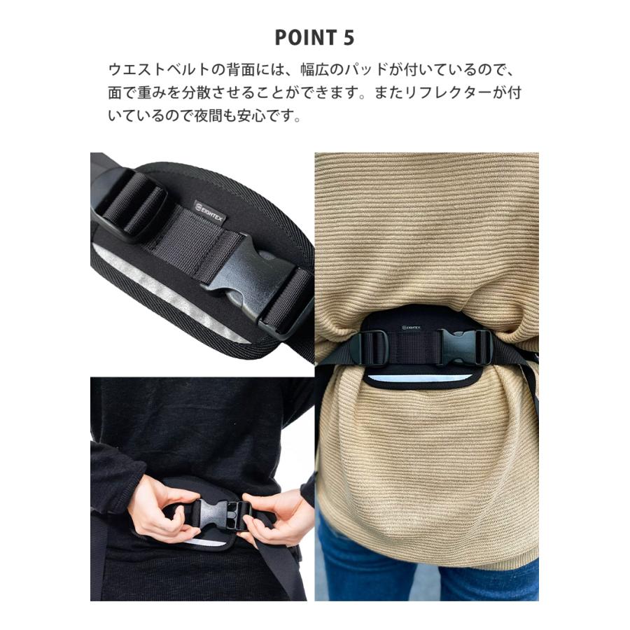 THE GREEDY DOG ヒップシート お散歩バッグ 犬 犬用 犬グッズ 鞄 カバン バック バッグ 軽い 丈夫 かっこいい ユニセックス 散歩用 お散歩_7