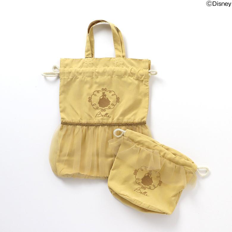 ディズニーキャラクター プリンセス巾着セット 巾着袋 体操服 着替え