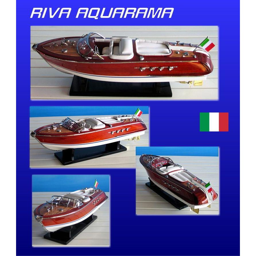 RIVA AQUARAMA（完成品）精密模型 全長50cm 代金引換不可 船 模型
