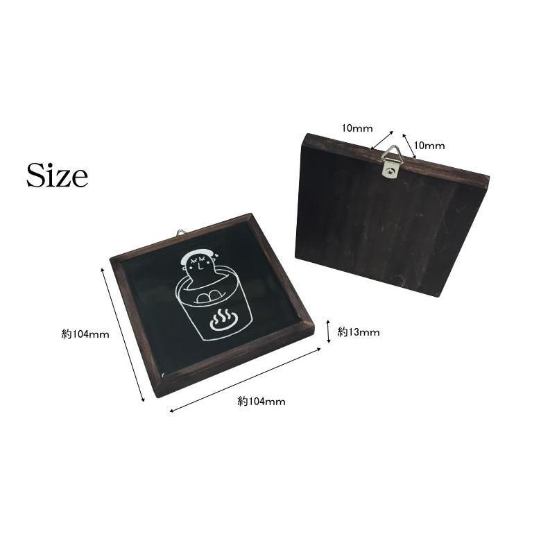 お風呂サイン プレート holiholi×工房「羅針盤」ピクトサイン