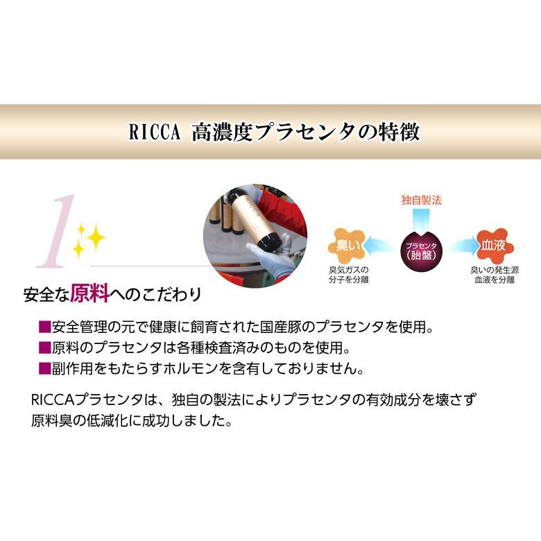 RICCA 320000 プラセンタドリンク 高濃度 320000mg 500ml 生プラセンタ