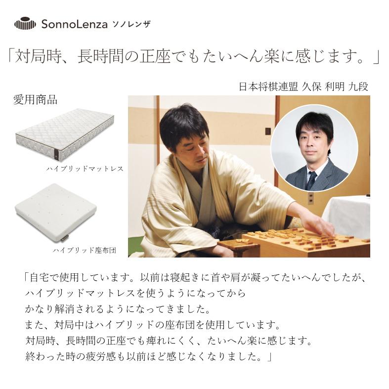 長時間の対局で名棋士も愛用する高反発 ハイブリッド 座布団 ずっと