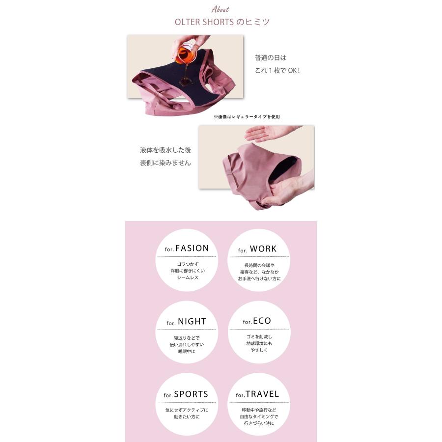 ナチュラルオルタ 全12巻　セット NEWモデル OLTER natural オルタ ショーツ レースタイプ 吸水ショーツ