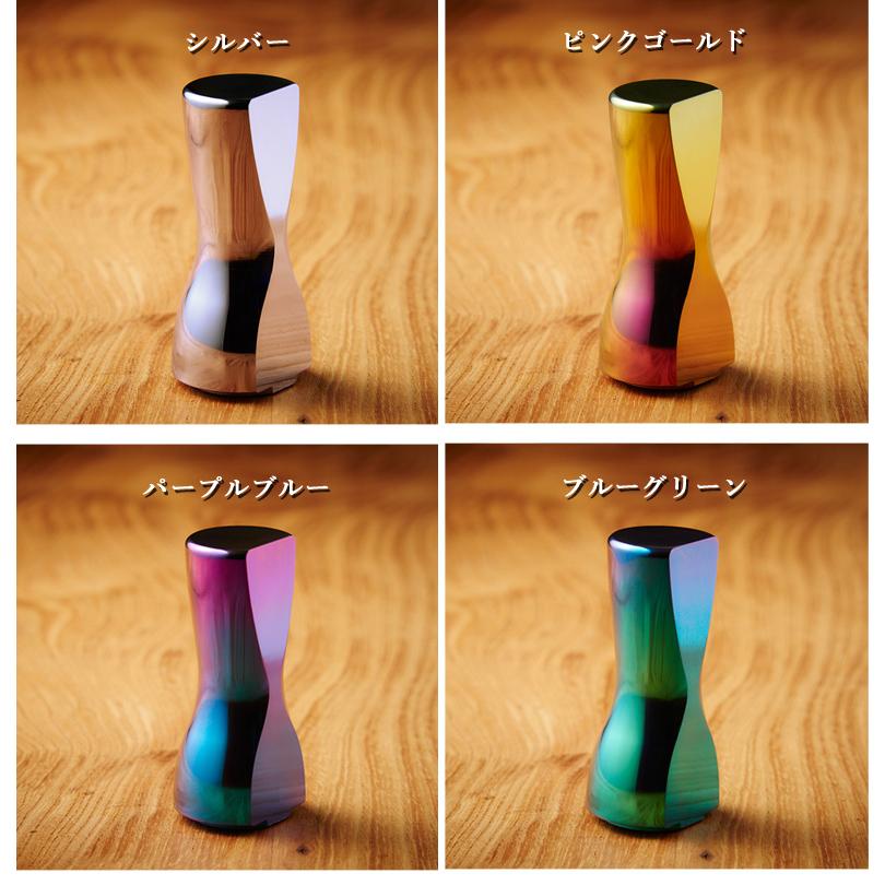 SAMURA-IN サムライン 印鑑 はんこ チタン 法人印 角印 Φ34mm 有松絞り MOLATURA 中村製作所 日本製 抗菌 殺菌_12