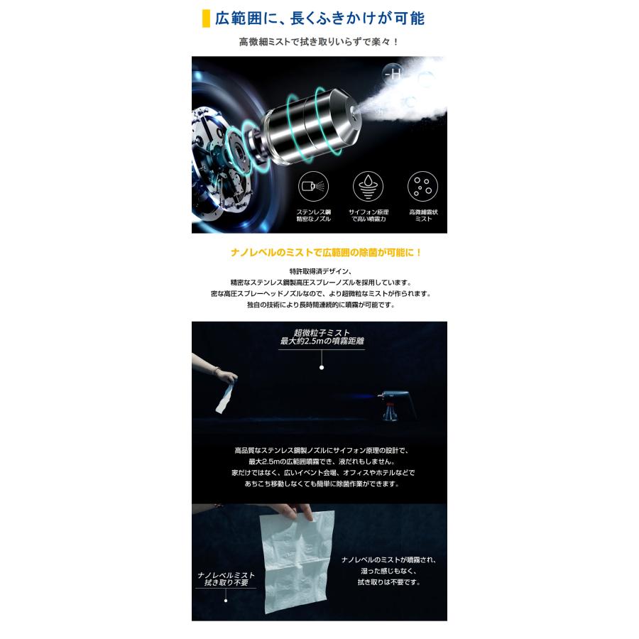 オゾン・ナノミスト噴霧器 HOLDWELL ホールドウェル スプレー オゾン