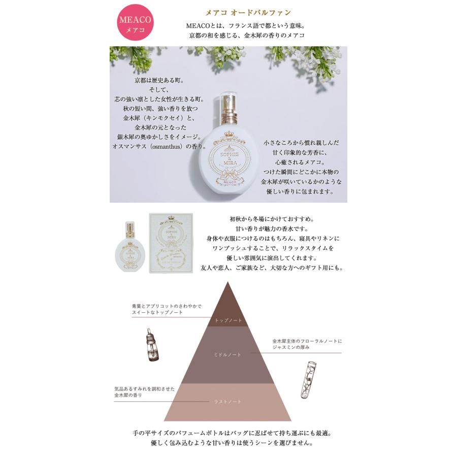 Sophie&Mira EAU DE PARFUM オードパルファン 50ml ソフィー＆ミラ