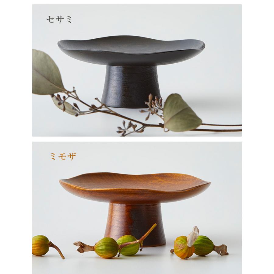 1094 屋久杉 菓子器鉢　フルーツ鉢 高台付き　未使用 1094 屋久杉 菓子器鉢 フルーツ鉢 高台付き 未使用 美術品