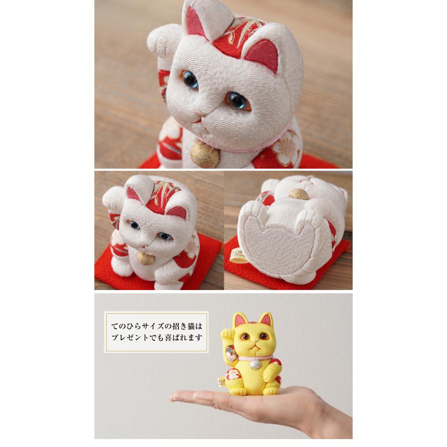 柿沼人形 風水招き猫 （小） 柿沼東光 招き猫 まねきねこ 猫 人形 置物