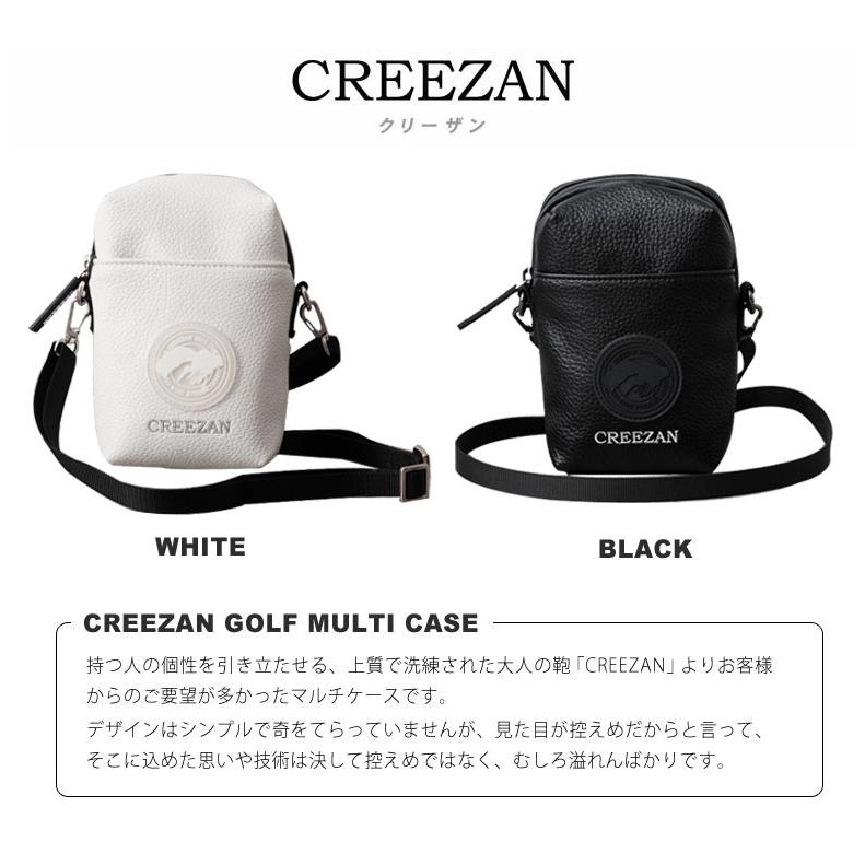韓国発 新品未使用 『crision』GOLF ラウンドバッグ CREEZAN GOLF マルチケース ポーチ ミニショルダー ゴルフバッグ